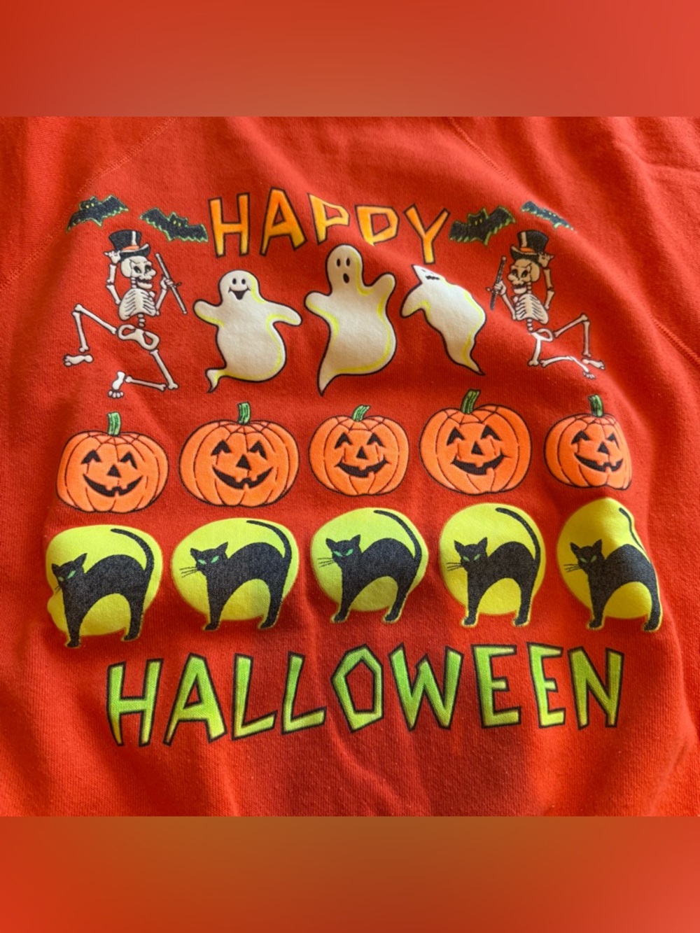 Vintage Halloween Crewneck Sweatshirt Size Large - Picture 2 of 6